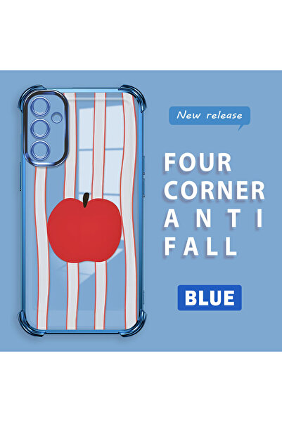 ucuc حافظة هاتف سامسونج جالاكسي A14 4G متوافقة مع هاتف فريش ريد آبل من السيلي...