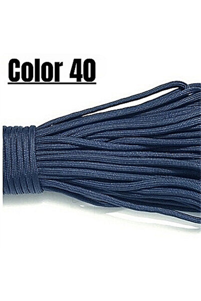 Choice8 حبل باراكورد 4 مم × 31 م، لون 40، قطعة واحدة، 100 قدم، 550، حبل مظلة،...