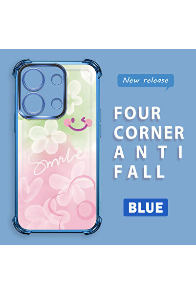 ucuc Xiaomi Redmi Note 13 Compatible Colorful Flower Transparent Silicone Pro...