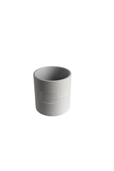 OEM Ghiveci Comely, Gri, 13,5 cm