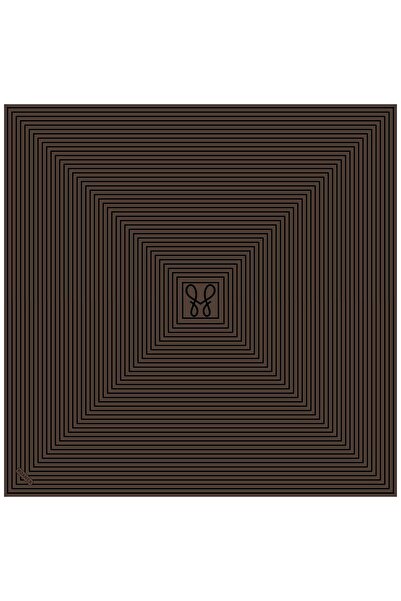 Linea Desenli Twill İpek Eşarp