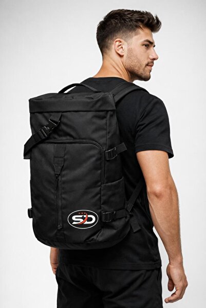 S&D SİLVANA حقيبة ظهر SD بغطاء قابل للطي للجنسين 50 سم - مقاومة للماء، للاستخ...