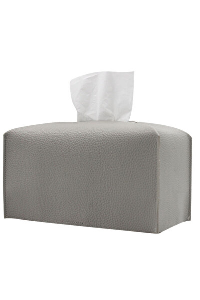 DMYRDH علبة مناديل قابلة للطي مصنوعة من جلد البولي يوريثان الناعم، حامل مناديل ورقية لغرفة المعيشة والمطبخ وسطح المكتب