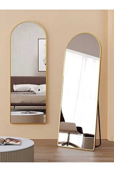 Tiokkss 65x24 Gold Wall Mounted Full Length Mirror for Bedroom Living Room