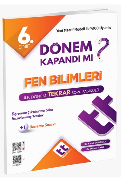 TALENTEAM YAYINCILIK TALENTTEAM YAYINCILIK 6. SINIF TT FEN BİLİMLERİ İLK DÖNE...