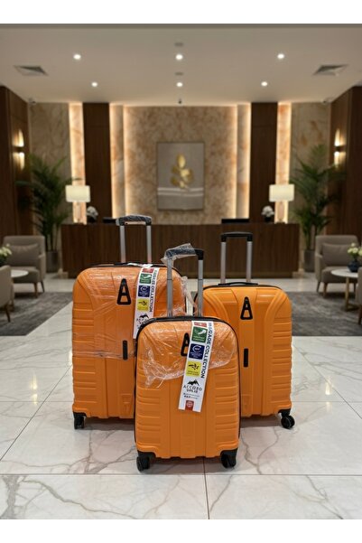 Accord 3’lü Polikarbon Valiz Seti | Büyük–Orta–Kabin |