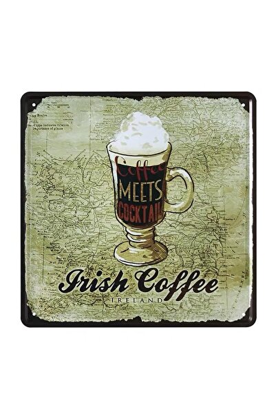 Alcoach Vintage Metal Tin Sign Wall Art Retro Tin Sign