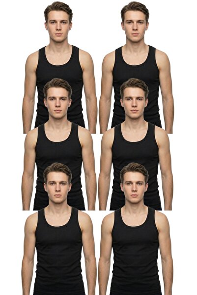 DK İÇ GİYİM Men's Athlete Thick Strap 6-Piece Set