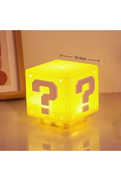 Choice1 مصباح ليلي على شكل علامة استفهام مزود بإضاءة LED وموسيقى، قابل للشحن ...
