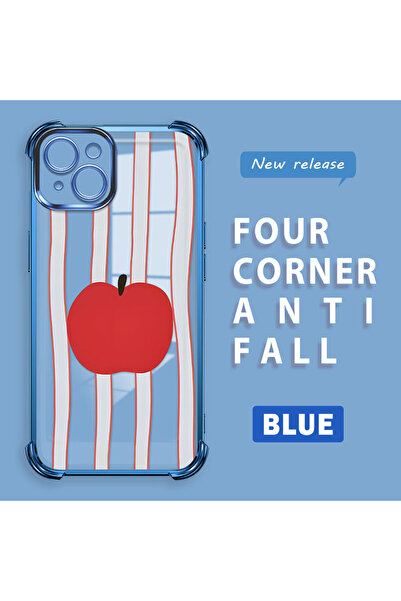 ucuc حافظة هاتف آيفون 14 بلس متوافقة مع حماية الهاتف من السيليكون الشفاف بالل...