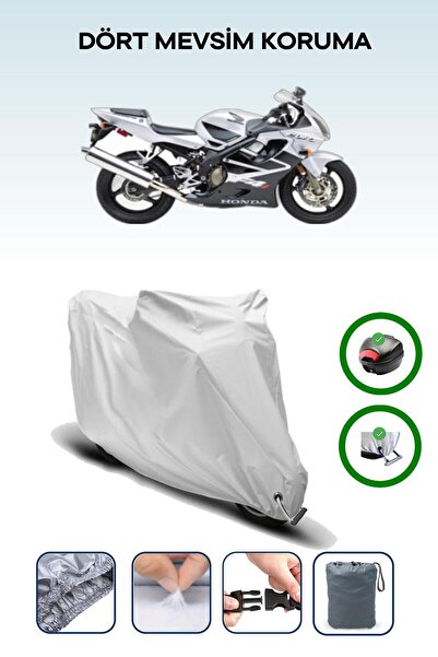 Breen Gray Tail Bag and Lock Compatible Honda Cbr 600 F Sport Compatible Moto...