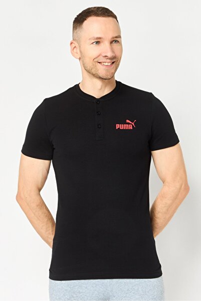 Puma Men Slim Fit Short Sleeve Outdoor Polo Shirt, Black