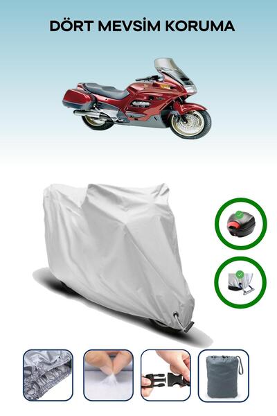 Breen Gray Tail Bag and Lock Compatible Honda St 1100 Pan European Compatible...