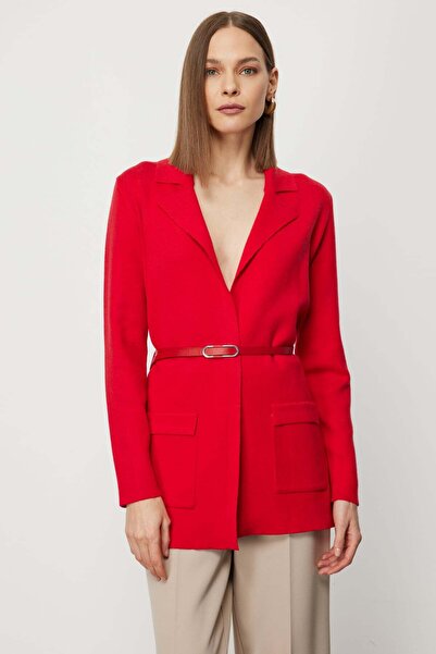 ON Beli Belted Cardigan with Flap Pockets