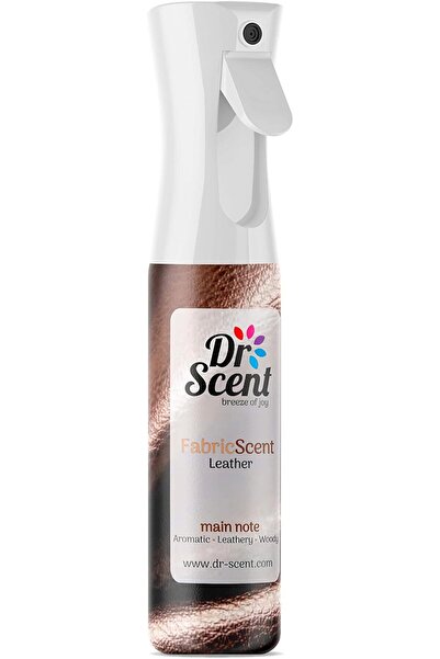 Dr Scent Breeze of Joy Fabric Spray Leather (300ml) Feel the Notes of Leather, Woody & Animalic - Safe for Fabrics