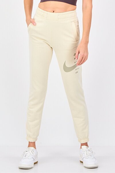 Nike Women Standard Fit Outdoor Sweatpants, Cream