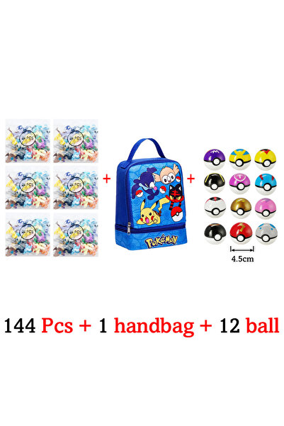 Choice7 144pcs package ball 24-144pcs Pokemon Figure Set Anime Action Mini Sm...
