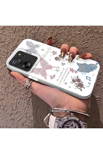 Hontinga حافظة هاتف متوافقة مع هاتف Xiaomi Mi 13T Pro/Mi 13T، حافظة على شكل ف...