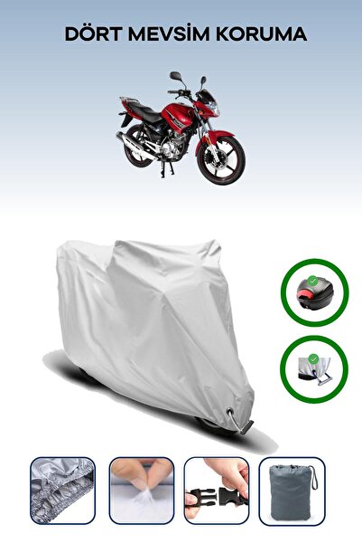 Breen Gray Rear Bag and Lock Compatible with Arora Ar 125-48 Motor Tarpaulin Compatible with Yebere