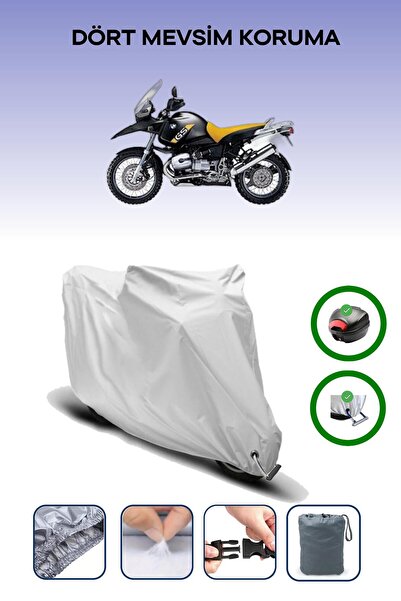 Breen Gray Tail Bag and Lock Compatible Bmw R 1150 Gs Adventure Compatible Mo...