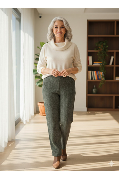 ARG Kaşe Anne Pantolon (cepli)