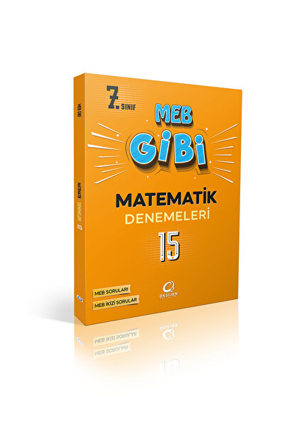Oksijen Yayınları 7. SINIF MEB GİBİ MATEMATİK BRANŞ DENEMELERİ
