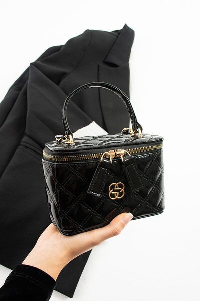 Zealous حقيبة يد وكتف فاخرة وعصرية مطرزة بسلسلة شبكية