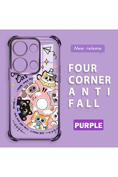 ucuc حافظة هاتف شفافة من السيليكون متوافقة مع هاتف Xiaomi Poco M6 Pro 4G