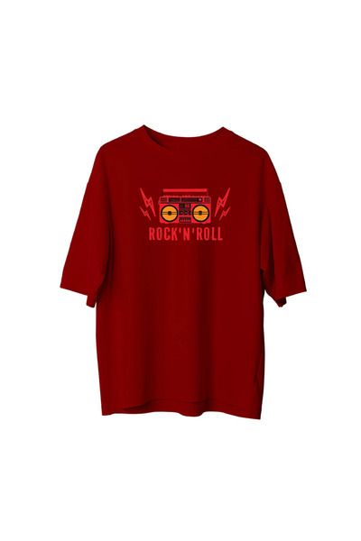 CANDLEMASTORE Rock'N Roll - Oversized T-Shirt