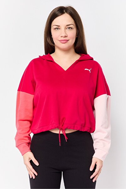 Puma Women Sportswear Fit Long Sleeve Outdoor Sweatshirt, Multicolor