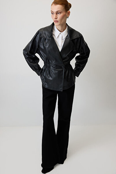 Touché Privé Elastic Waist Kru Double-Breasted Ket