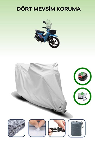 Breen حقيبة خلفية رمادية اللون ومتوافقة مع قماش المحرك المتوافق مع Apachi Myra