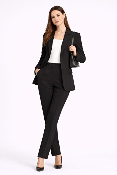 MG GİYİM STORE Kadın Blazer Ceket Takım Ofis & Günlük Şık