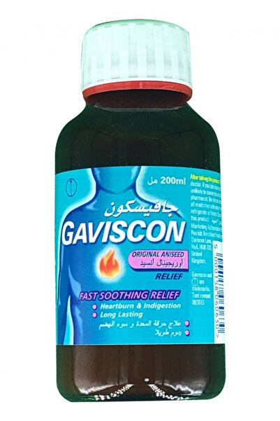 Gaviscon سائل اليانسون الأصلي لتخفيف عسر الهضم، 200 مل