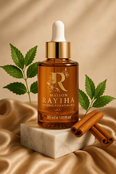 Maison Rayiha Cinnamon oil 30 grams 100% pure natural organic cold pressed certified cinnamon oil
