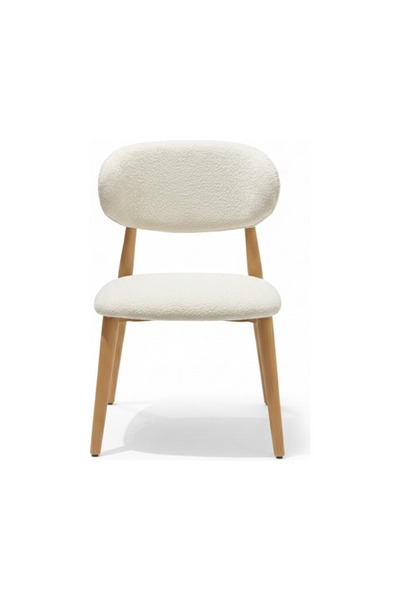 GESSO Bohem Kayın Ayaklı Kumaş Sandalye