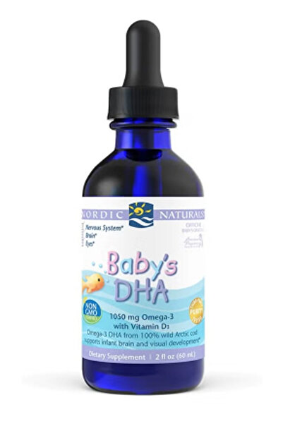 Nordic حليب الأطفال ناتشورالز دي إتش إيه، 60 مل