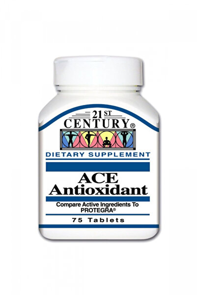 21st Century مكمل غذائي مضاد للأكسدة من Ace، 75 قرصًا