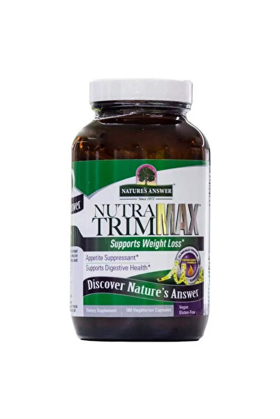 Nature's كبسولات نوترا تريم ماكس النباتية للتحكم بالوزن، عبوة من 180 كبسولة