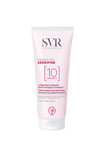 SVR Sensifine Moisturising Soothing Mask - Hassas Cilt Nemlendirici Bakım Mas...