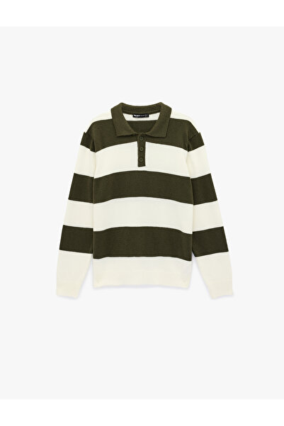 Koton Regular Fit Long Sleeve Polo Neck Winter Knitwear Sweater