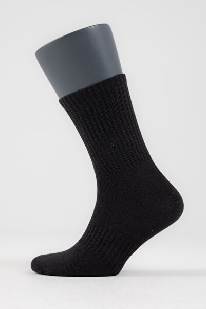 Airlife Sportswear Men's Tennis Boy Socks Set of 3 Black