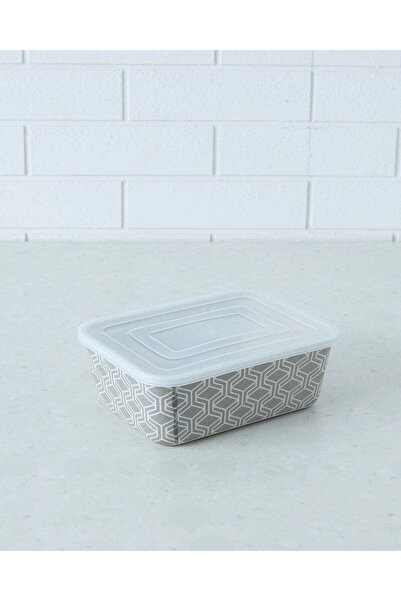 REDTAG Grey Bamboo Storage Box With Lid (Large)