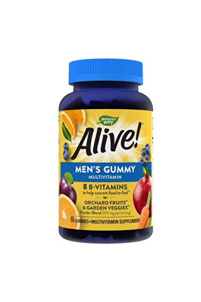 Alive Men's Vitamins Gummy 60's