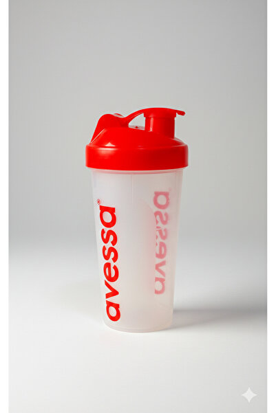 AVESSA 700 ml Kırmızı Shaker - Sızdırmaz Fitness Matarası - BPA Free Protein ...