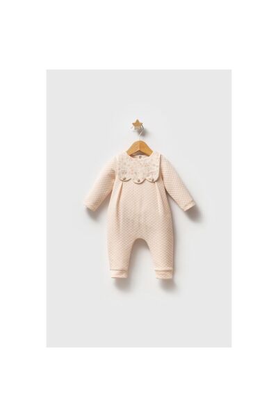 BUDİ HOME Tongas baby romantic autumn jumpsuit 5673 salmon