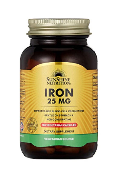 Sunshine Nutrition يساعد الحديد على الوقاية من نقص الحديد ويدعم مستويات الطاق...