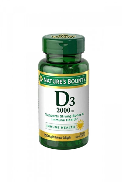 Nature's Bounty Vitamin D3 50Mcg, 2000 Iu150S
