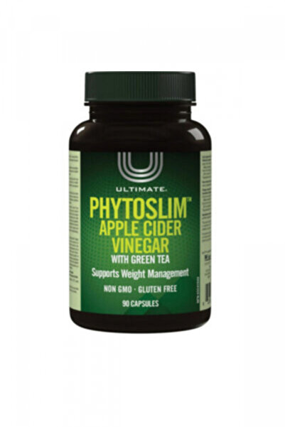 ULTIMATE خل التفاح من فيتوسليم مع الشاي الأخضر، 90 كبسولة
