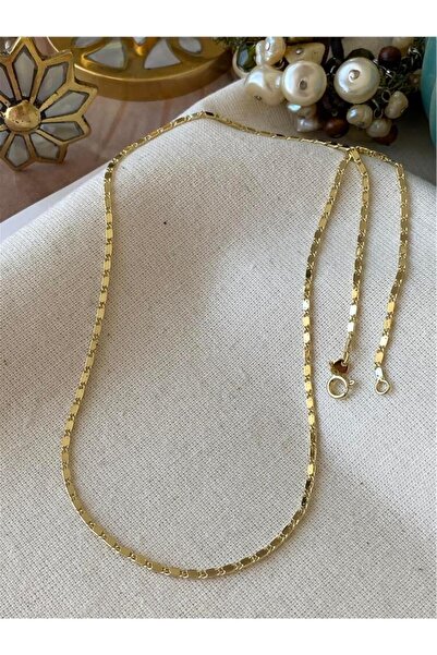 XUPING JEWELRY Xuping 14K Ezme Pul Zincir Kolye